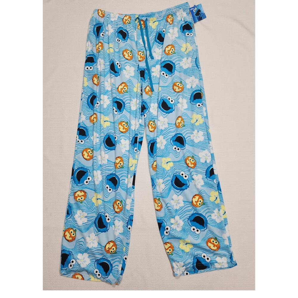 Cookie monster Halloween men's pajamas size Large L41''